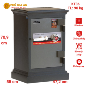 Két sắt Hòa Phát KT36 – Giải pháp bảo mật tối ưu cho gia đình và văn phòng 2 két sắt việt tiệp chính hãng và hòa phát so sánh