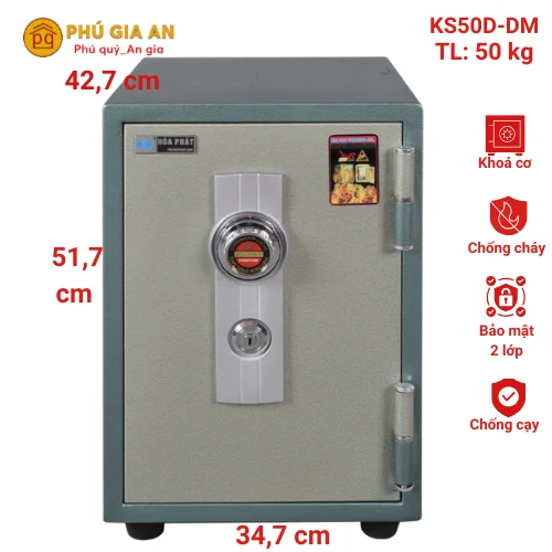 Két sắt Hòa Phát The One đổi mã KS50D-DM 1