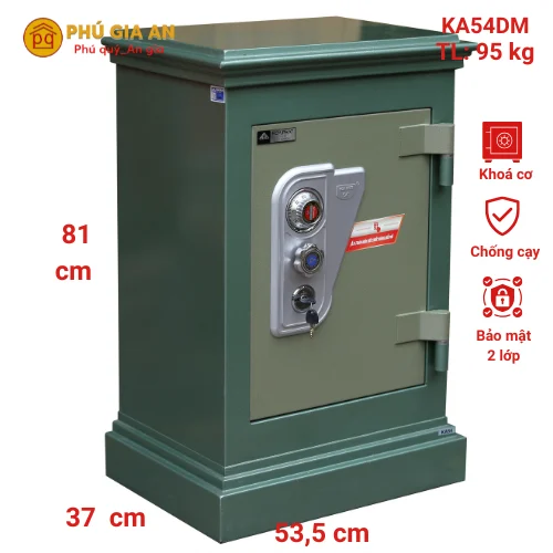 Két sắt Hòa Phát The One khóa cơ đổi mã cao809 KA54-DM 1