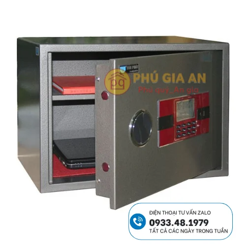 Chi tiết bên trong và mặt sau của két sắt KKS03