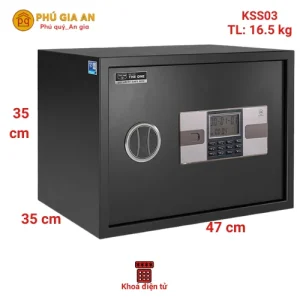 Két sắt khách sạn KKS03 – Giải pháp bảo mật tối ưu cho phòng lưu trú