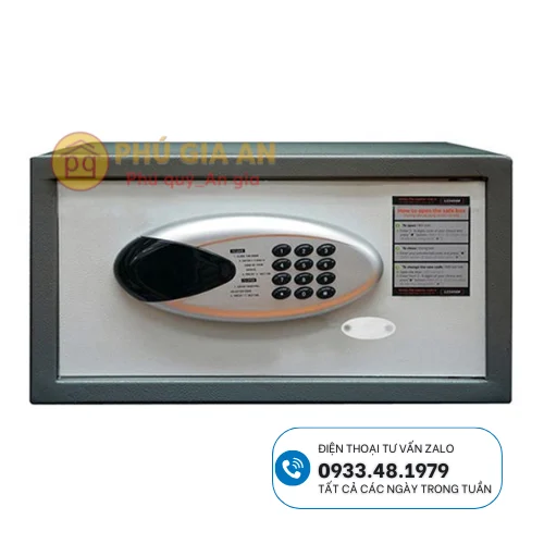 Cấu tạo bên trong và khóa điện tử của két sắt KKS04