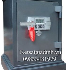 Két sắt cánh đúc khóa điện tử báo động KD74DT