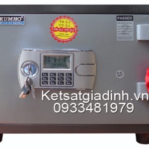 Két sắt Kumho cánh đúc khóa điện tử báo động KS80DT