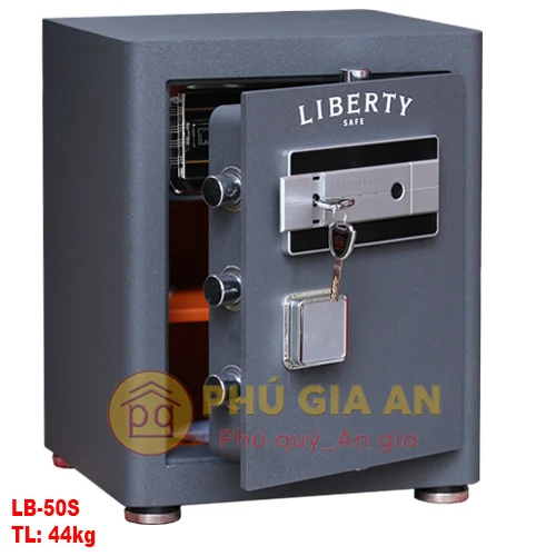 Két Sắt Liberty LB50S Vân Tay Mã Số Kết Nối App Điện Thoại Đẳng Cấp 2 ket sat liberty lb 50 s mau xam he pga