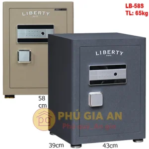 Két sắt Liberty LB58S vân tay mã số tích hợp App điện thoại thông minh