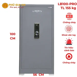 Két sắt Liberty LB100-PRO vân tay mã số tích hợp App điện thoại thông minh