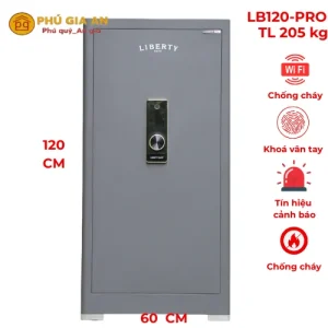 Két sắt Liberty LB120-PRO vân tay mã số tích hợp App điện thoại thông minh