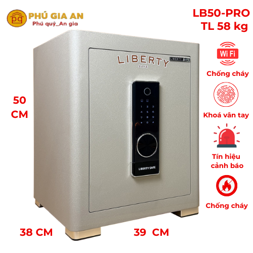 Đánh Giá Két Sắt Liberty LB50-PRO: Bảo Mật Vân Tay Và Quản Lý Qua App