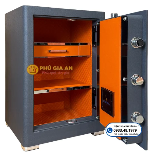 Két sắt Liberty LB79-PRO vân tay mã số tích hợp App điện thoại thông minh 5 Két sắt Liberty LB79-PRO vân tay mã số tích hợp App điện thoại thông minh 5