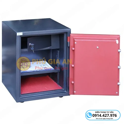 Két sắt màu đỏ Việt Tiệp VE590R điện tử 4 ket sat mau do viet tiep ve590r dien tu 5