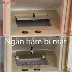 Két sắt màu trắng AifeiBao HK- AD80TLB-W vân tay điện tử App điện thoại