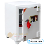Két sắt màu trắng vân tay Việt Tiệp VTF393-W
