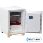 Két sắt màu trắng Việt Tiệp VTF595-W vân tay chống cháy bảo mật tuyệt đối từ Phú Gia An