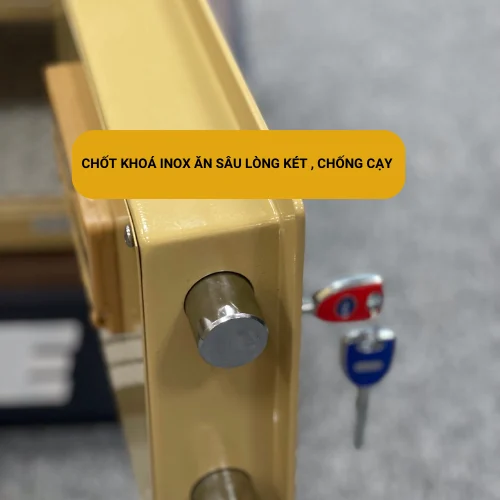 Cấu tạo thép nguyên khối của két sắt Aifeibao HK-M/D-30BL