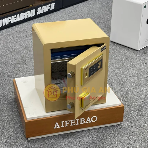 Két sắt Aifeibao vân tay HK-M/D-45BL 3 két sắt mini khóa vân tay Aifeibao HK-M D-45BL