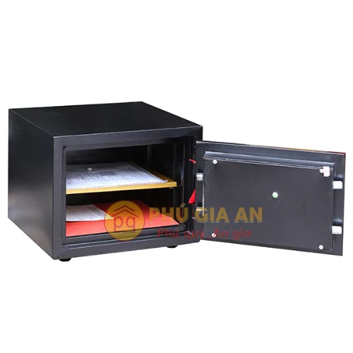 Két sắt mini điện tử Kim Bảo KBE35 chống cháy 3 kinh nghiệm mua két sắt gia đình