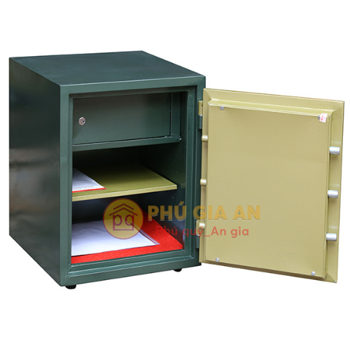 Két sắt mini khóa điện tử Kim Bảo KBE56 chống cháy 3