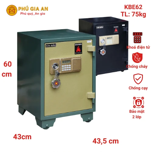 thông số kỹ thuật két sắt kim bảo kbe62