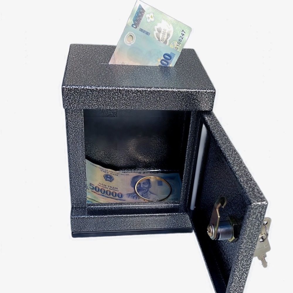 Két sắt mini đựng tiền thông minh – ‘Chân ái’ bảo vệ tài sản trong tủ nhỏ 3