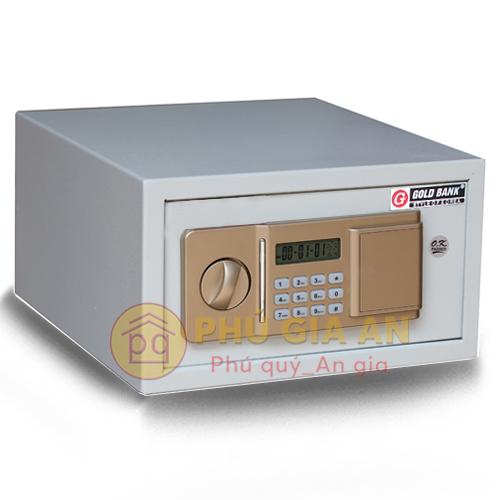 két sắt mini khách sạn Goldbank GS350 màu trắng