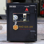 Két sắt mini khóa vân tay Kim Bảo KBF50 chống cháy