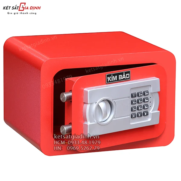 Két sắt mini Kim Bảo KBE212 – Lựa chọn tối ưu cho khách sạn và cá nhân 6 két sắt gia đình giá rẻ