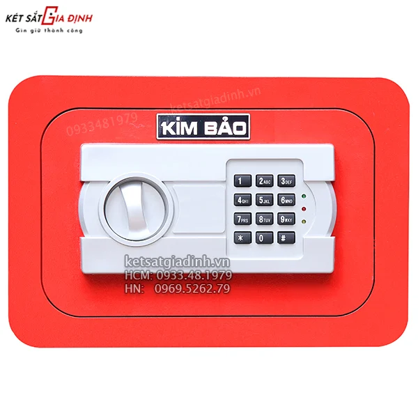 Két sắt mini Kim Bảo KBE212 – Lựa chọn tối ưu cho khách sạn và cá nhân 8 két sắt mini khóa điện tử