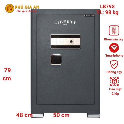 Két Sắt Liberty LB79S Vân Tay Mã Số Tích Hợp App Điện Thoại – Đỉnh Cao Công Nghệ Bảo Mật