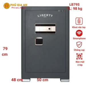 Két Sắt Liberty LB79S Vân Tay Mã Số Tích Hợp App Điện Thoại – Đỉnh Cao Công Nghệ Bảo Mật