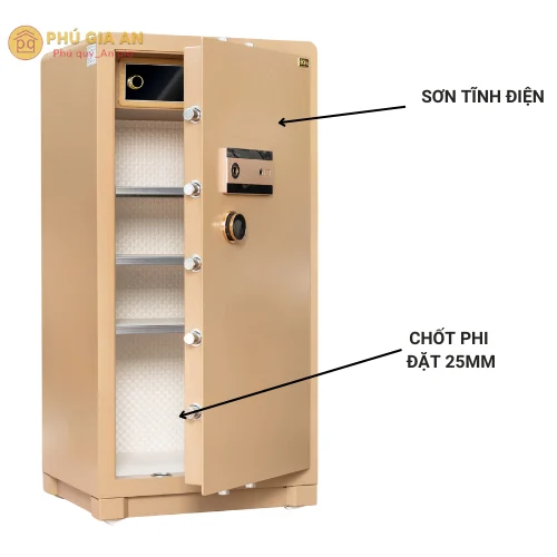 Két sắt nhập khẩu Bofa ZB-150DY khóa vân tay điện tử 3