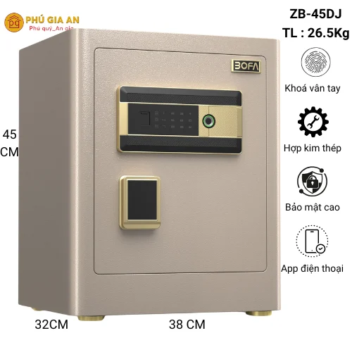 Két săt nhập khẩu Bofa ZB-45DJ vân tay điện tử 1 Két săt nhập khẩu Bofa ZB-45DJ vân tay điện tử 1