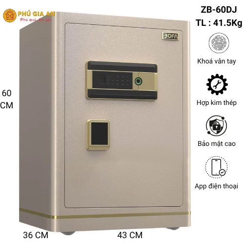 Két sắt nhập khẩu Bofa ZB-60DJ vân tay điện tử chính hãng Két sắt nhập khẩu Bofa ZB-60DJ vân tay điện tử thiết kế sang trọng