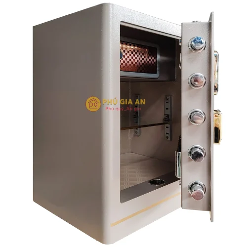 Nội thất két sắt nhập khẩu Bofa ZB-60DJ bọc da cao cấp Nội thất bọc da sang trọng của két sắt Bofa ZB-60DJ