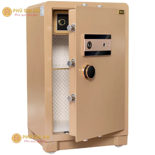 Két sắt nhập khẩu Bofa ZB-70DY khóa vân tay điện tử 3 Cấu tạo thép đúc nguyên khối của két sắt Bofa