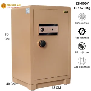 Két sắt nhập khẩu Bofa ZB-80DY khóa vân tay điện tử đẳng cấp