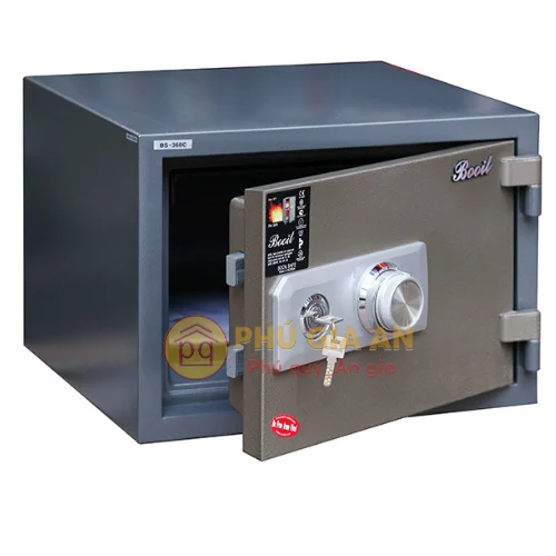 Két sắt Booil nhập khẩu BS-C360 khóa cơ Hàn Quốc 2