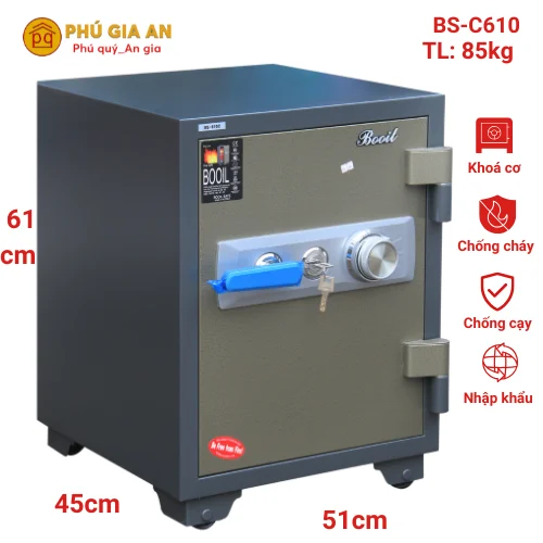 Két sắt Booil nhập khẩu BS-C610 1