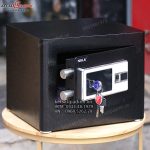 Két sắt mini thép tấm vân tay điện tử Nika KDF310