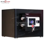 Két sắt mini thép tấm vân tay điện tử Nika KDF310