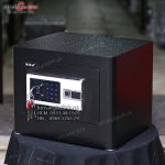 Két sắt mini thép tấm vân tay điện tử Nika KDF310