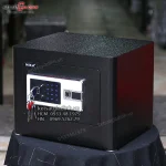 Két sắt mini thép tấm vân tay điện tử Nika KDF310
