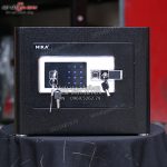 Két sắt mini thép tấm vân tay điện tử Nika KDF310