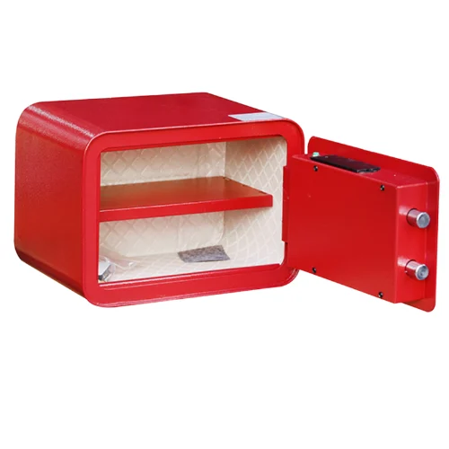 Két sắt mini vân tay màu đỏ AifeiBao D25-R 2