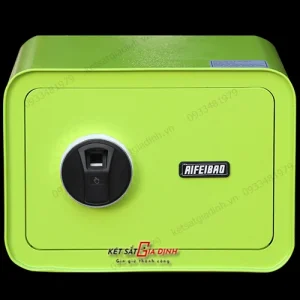 bên trong két sắt mini aifeibao màu xanh