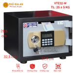Két sắt mini Việt Tiệp VTE32-KM điện tử có lỗ nhét tiền