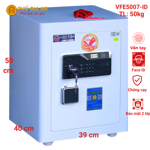 Két Sắt Việt Tiệp VFE5007 Face ID – Công Nghệ Bảo Mật Đỉnh Cao 2024 1 Két Sắt Việt Tiệp VFE5007 Face ID – Công Nghệ Bảo Mật Đỉnh Cao 2024 1