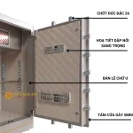 Két sắt nhập khẩu Bofa ZB-80DJ vân tay điện tử