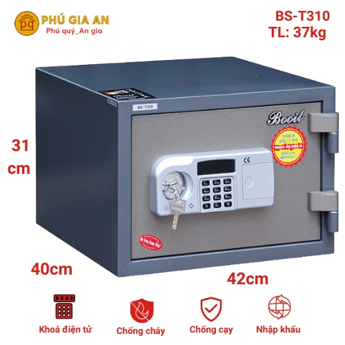 Két sắt mini nhập khẩu Hàn Quốc Booil BS-T310 1 Két sắt mini nhập khẩu Hàn Quốc Booil BS-T310 1