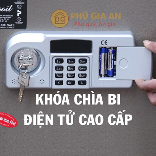Két sắt mini nhập khẩu Hàn Quốc Booil BS-T310 4 Két sắt mini nhập khẩu Hàn Quốc Booil BS-T310 4